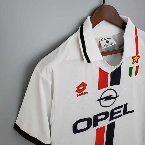 Camiseta retro del AcMilan  1995/1996