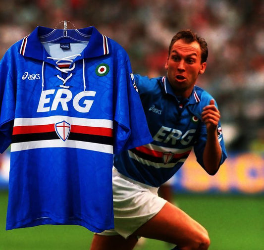 camiseta retro de la Sampdoria