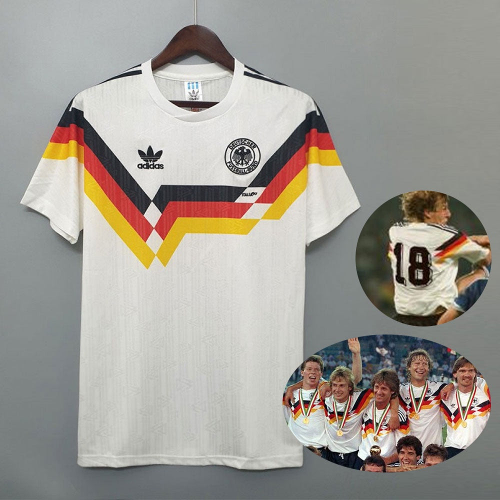 Camiseta retro Alemania