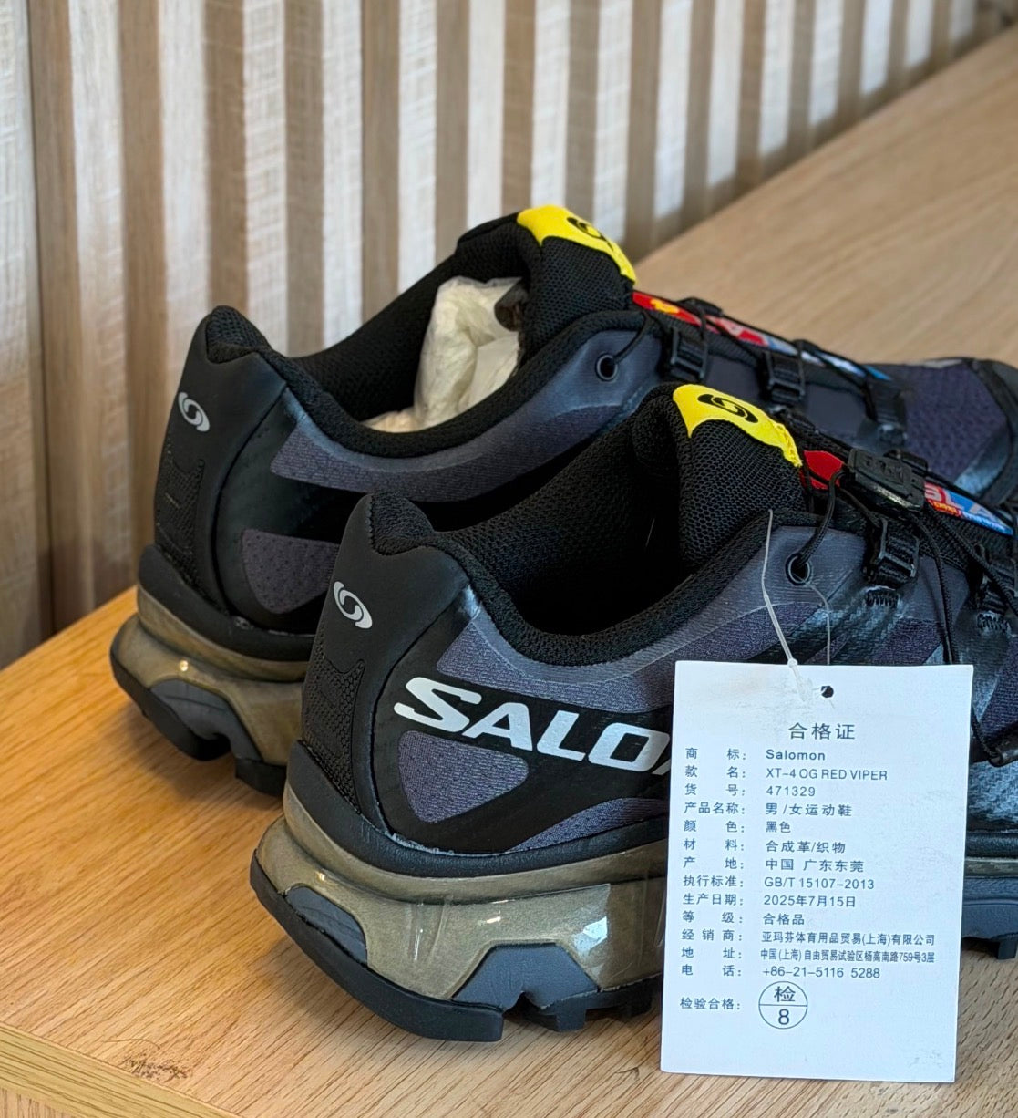 Salomon Black/gray xt-4  (G5)