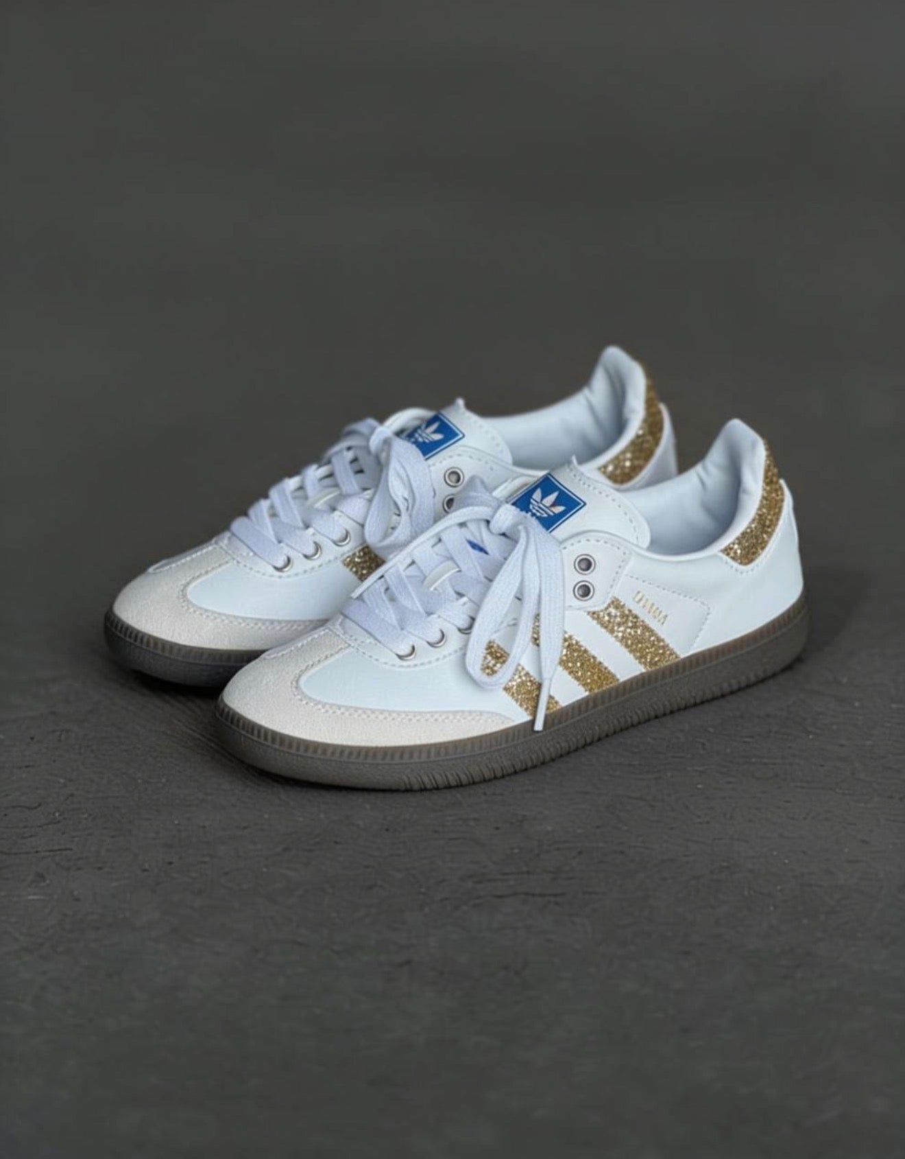 Adidas Samba Dorado brillante