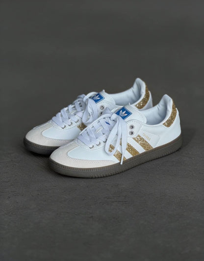 Adidas Samba Dorado brillante