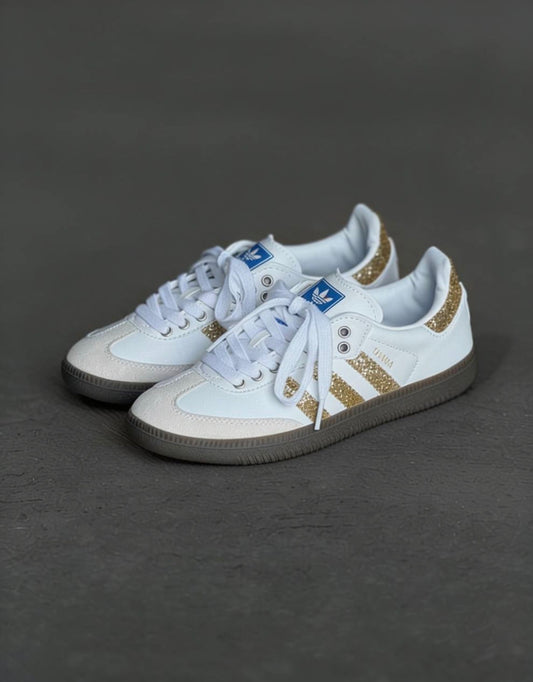 Adidas Samba Dorado brillante