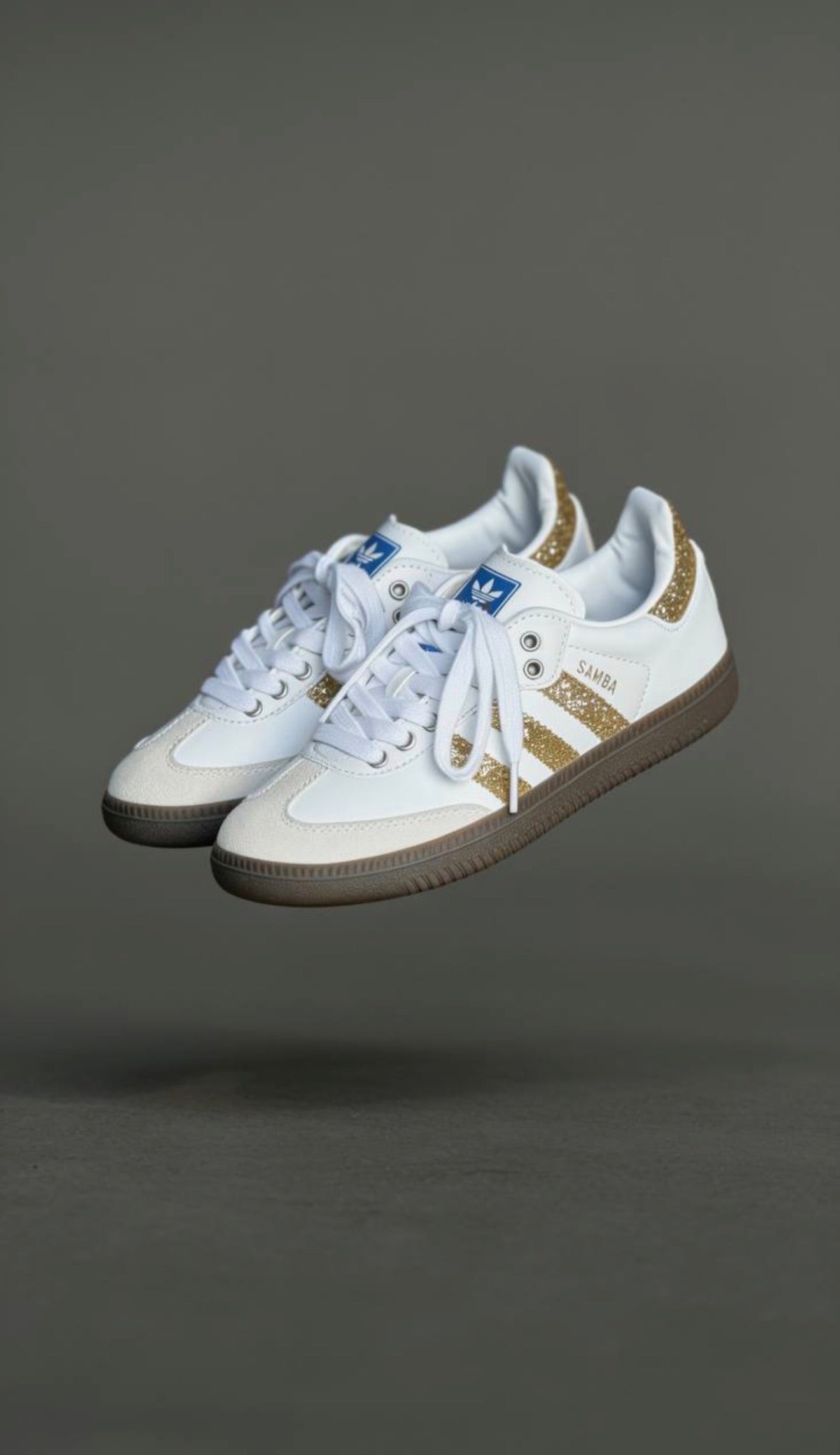 Adidas Samba Dorado brillante