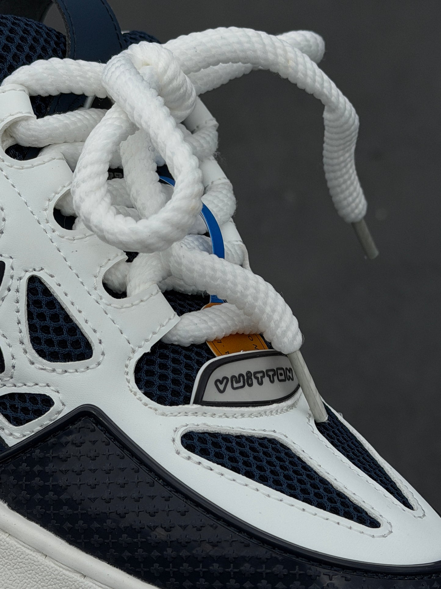 louis vuitton skate azul