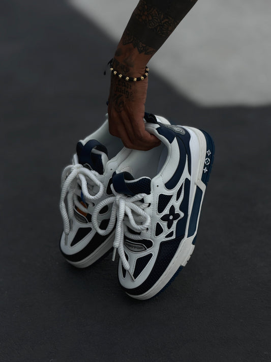 louis vuitton skate azul