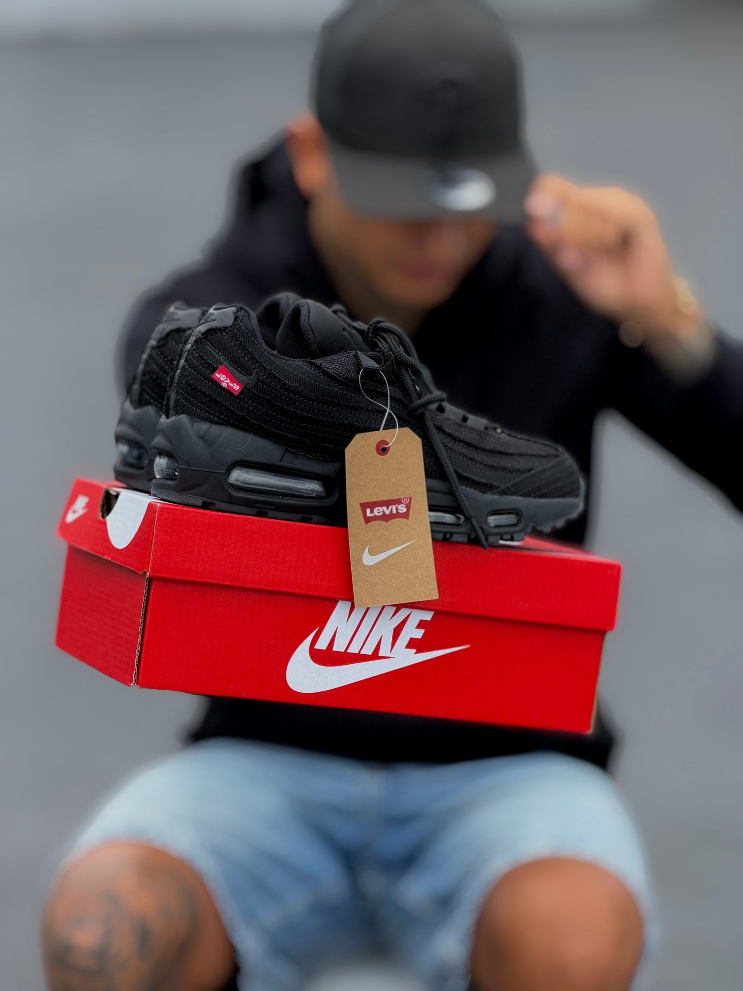 Nike air max x Levis Negra