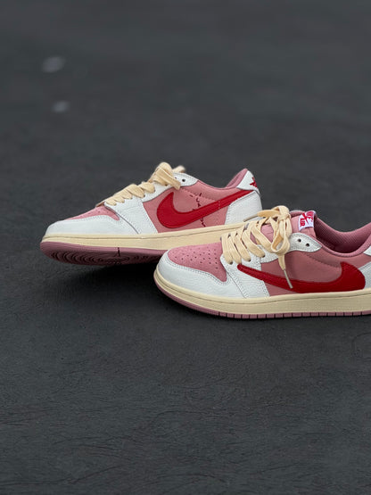 Nike jordan 1 low travis Tropical Pink