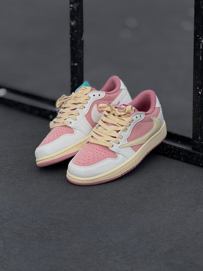 Nike jordan 1 low travis Pink Muslin