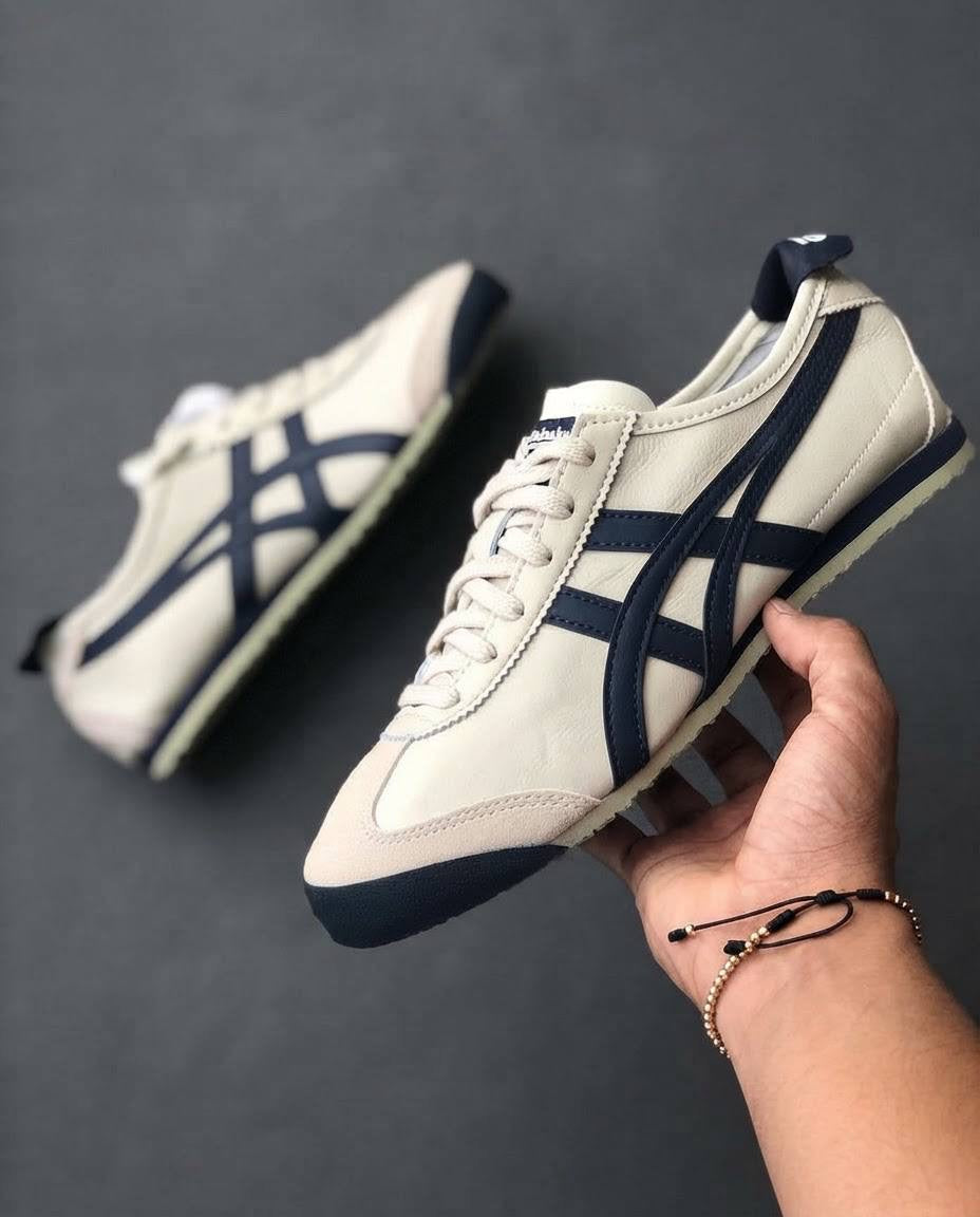 Onitsuka tiger Beig linea azul