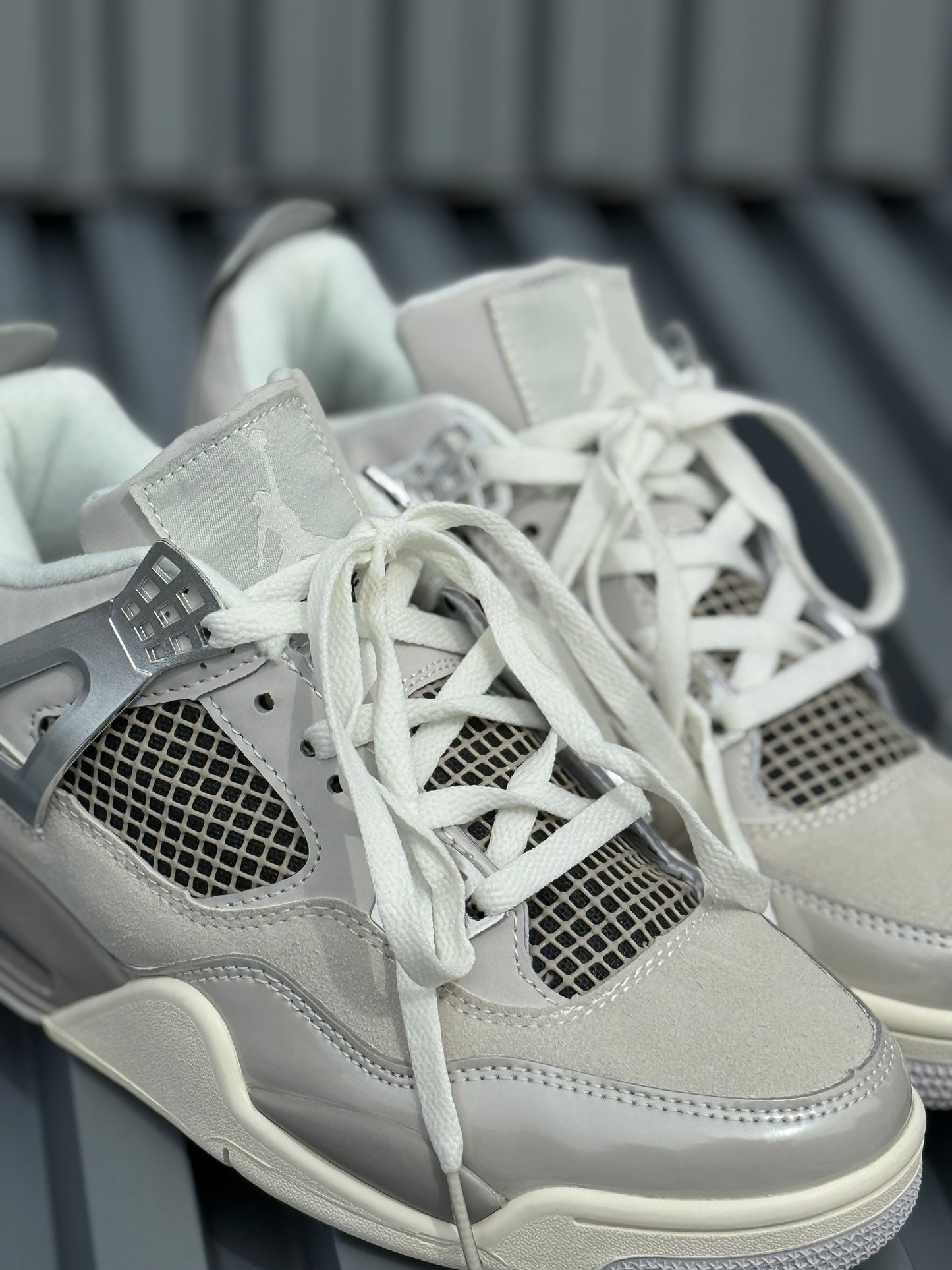 Nike retro 4 Metalic