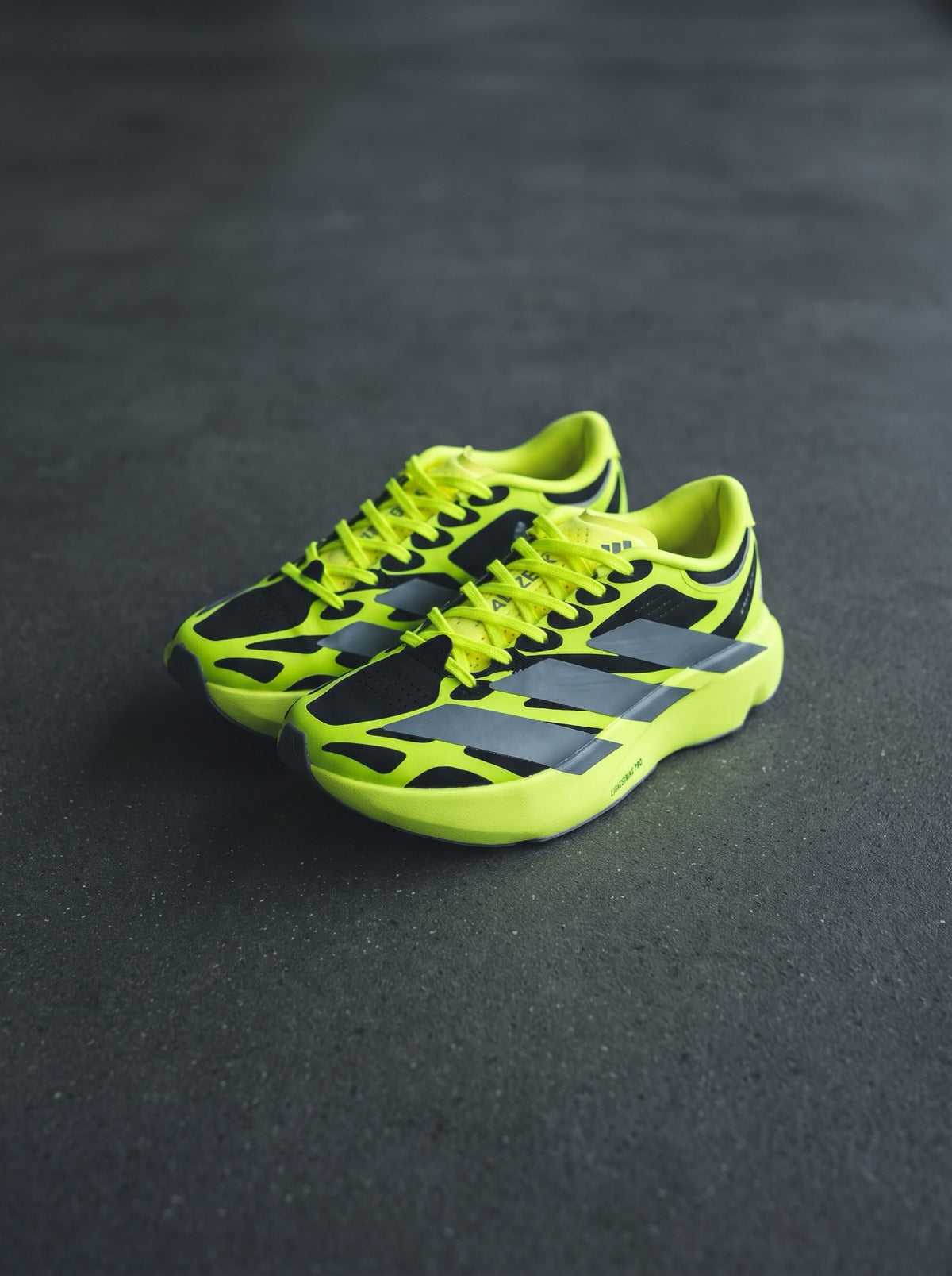 Adidas Adizero Evo SL Amarilla Neón Negra
