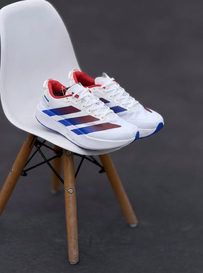 Adidas Adizero Evo SL ATR Blanca Azul Vino