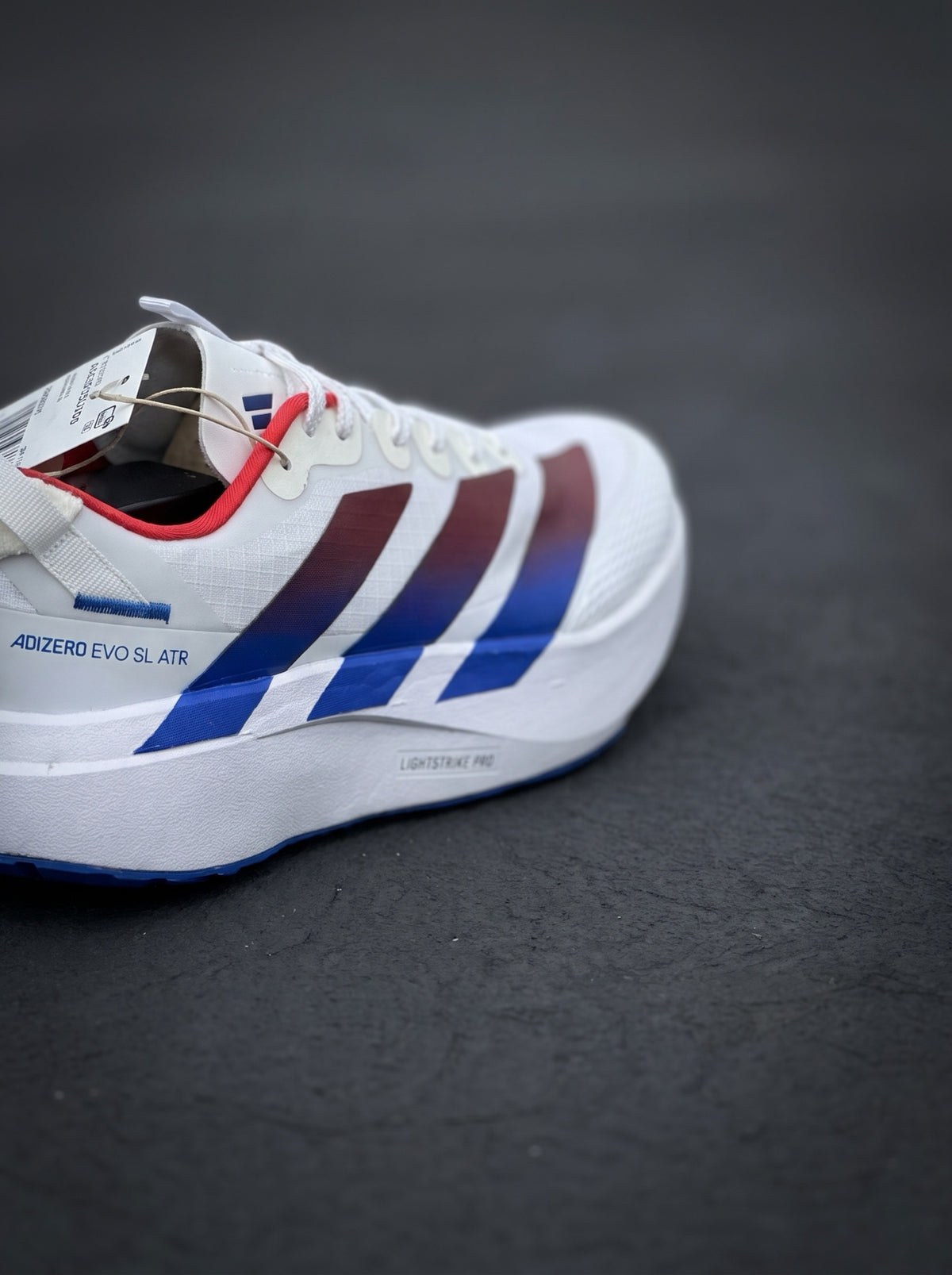 Adidas Adizero Evo SL ATR Blanca Azul Vino