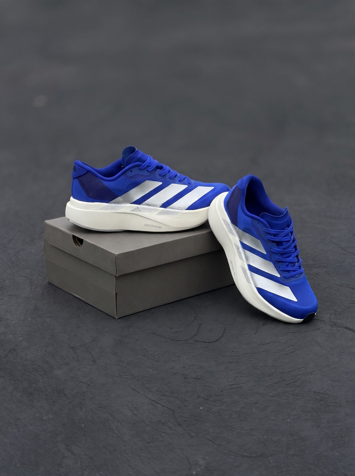 Adidas Adizero Evo SL Azul Rey Blanca