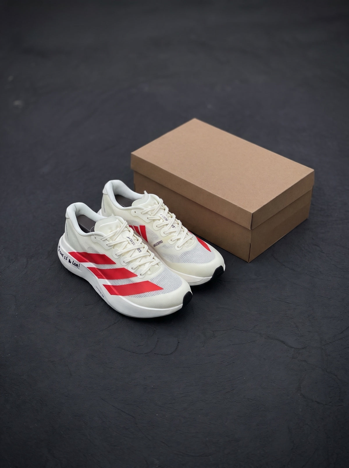Adidas Adizero Evo SL Blanca Roja