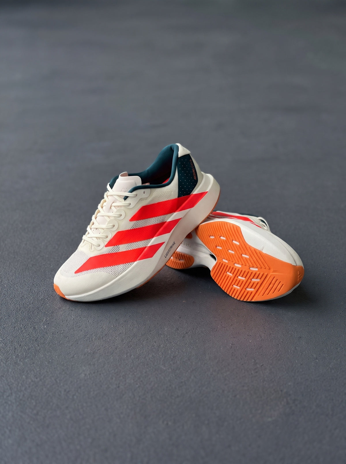 Adidas Adizero Evo SL Crema Naranja Verde