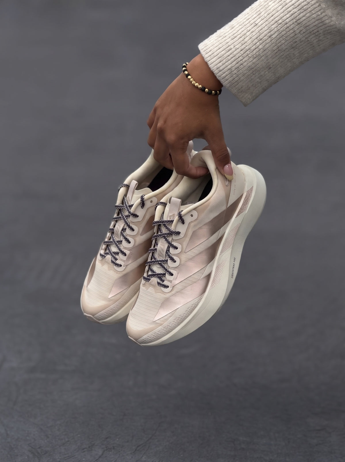Adidas Adizero Evo SL Crema Oro Rosa