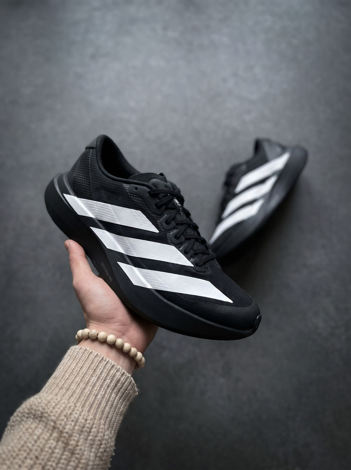 Adidas Adizero Evo SL Negra Blanca