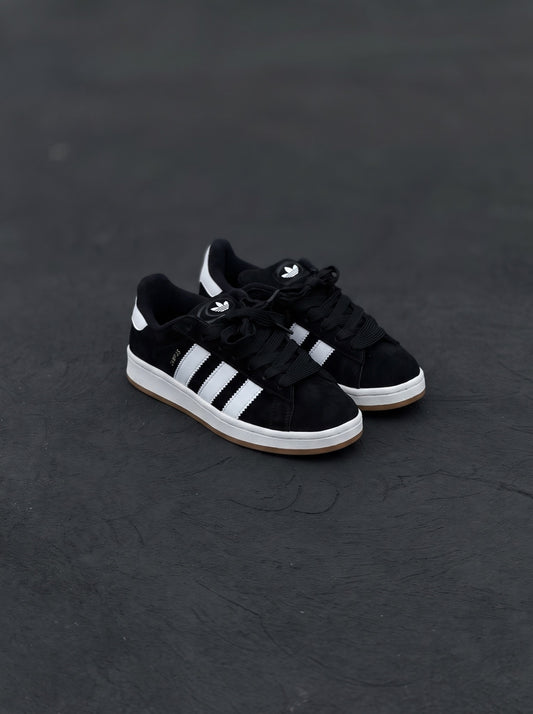 Adidas Campus negra blanca