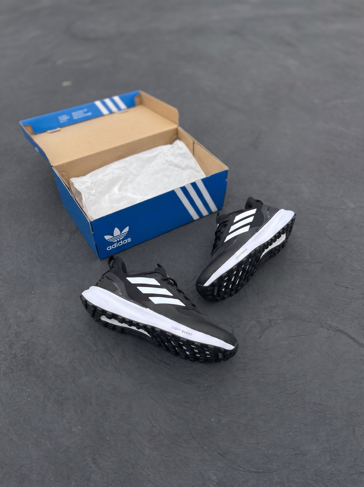 Adidas Climawarm Light Boost Negra Blanca