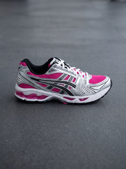 Asics Gel Kayano 14 Fucsia Plata Negra