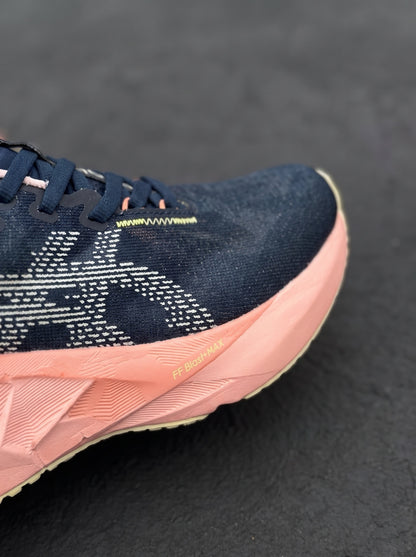 Asics Novablast 5 Azul Marino Rosa