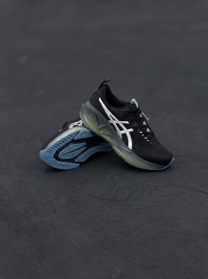 Asics Novablast 5 Negra Blanca