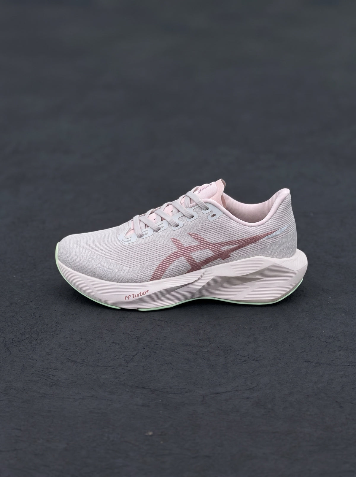 Asics Novablast 6 Gris Perla Rosa