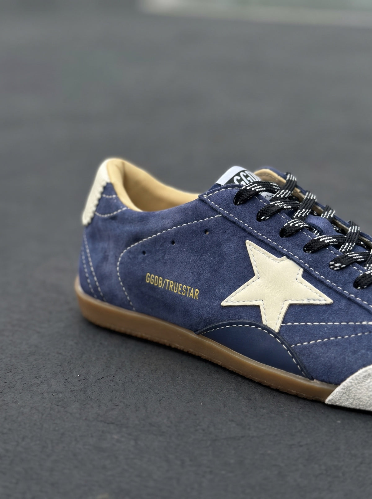 Golden Goose True-Star Azul Crema