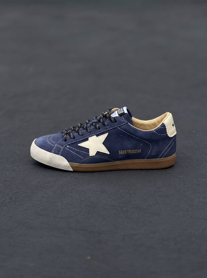 Golden Goose True-Star Azul Crema