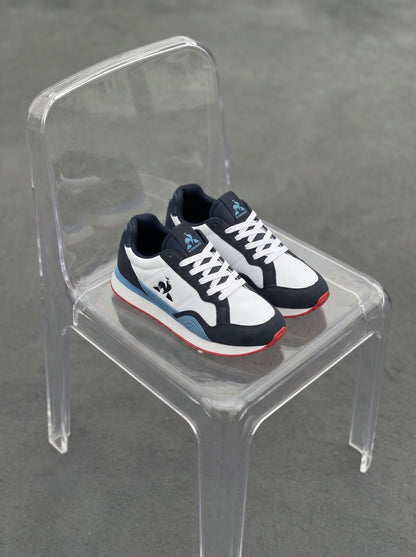 Le Coq Sportif Jet Star 2 Blanca Azul Marino Celeste