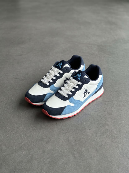Le Coq Sportif Jet Star 2 Blanca Azul Marino Celeste