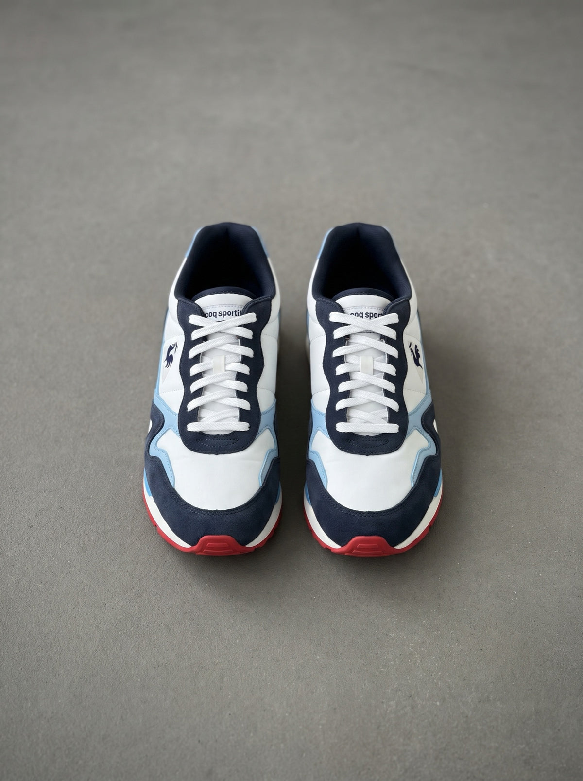 Le Coq Sportif Jet Star 2 Blanca Azul Marino Celeste