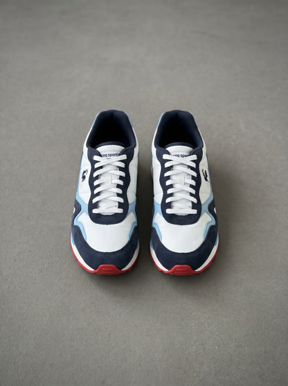 Le Coq Sportif Jet Star 2 Blanca Azul Marino Celeste