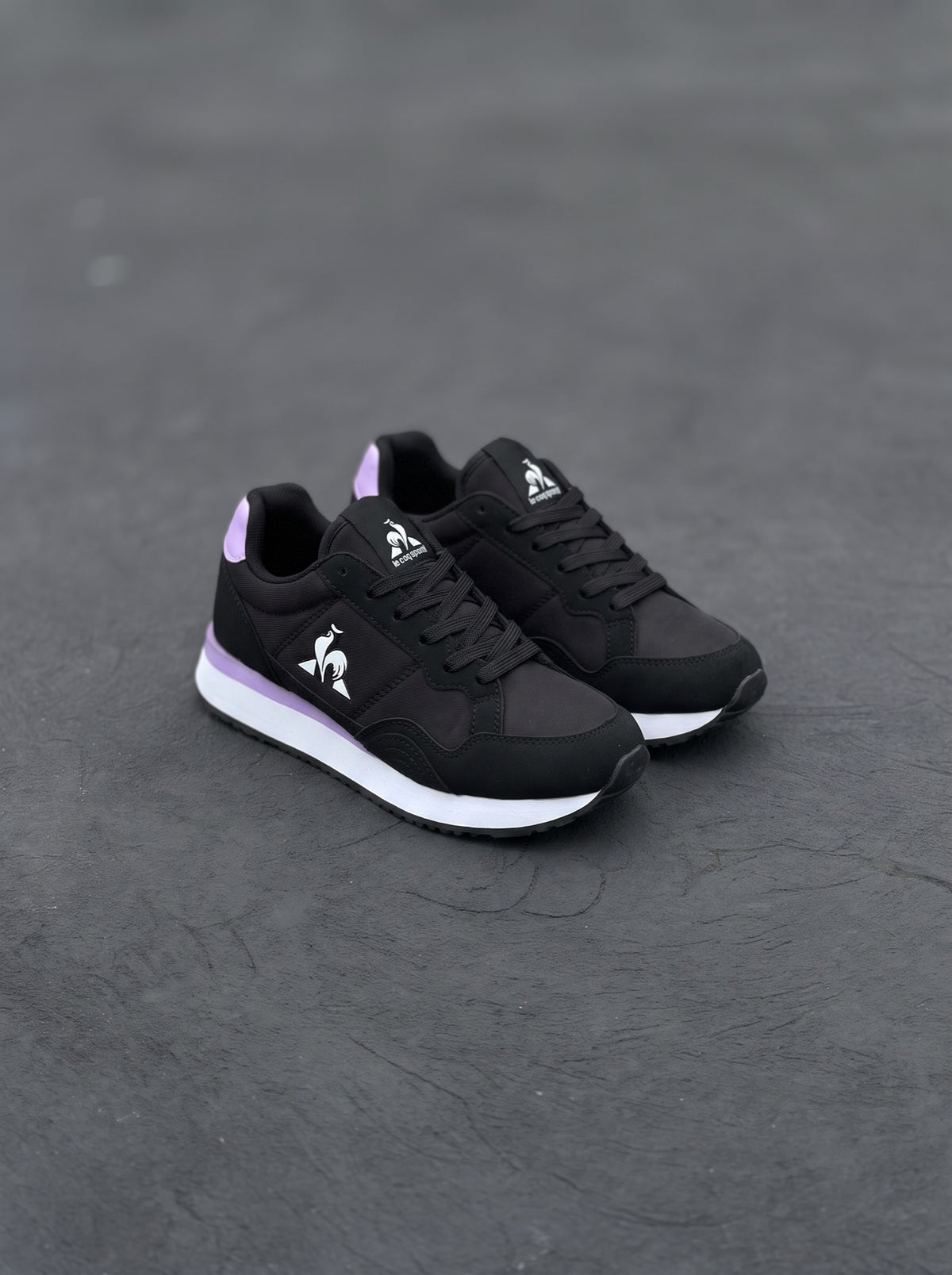 Le Coq Sportif Jet Star 2 Negra Lila