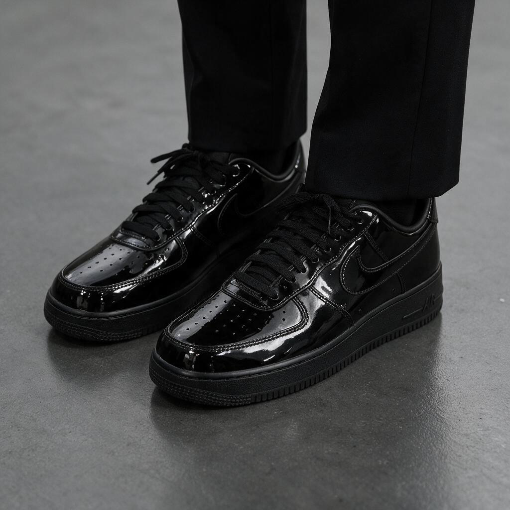 Air Force 1 Low Black Patent