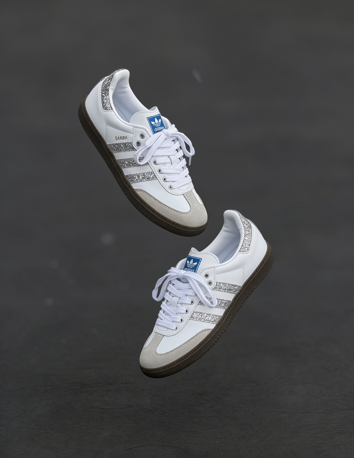 Adidas Samba Plata brillante