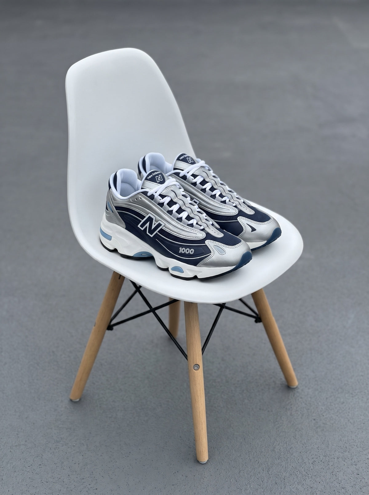 New Balance 1000 Azul Marino Plata