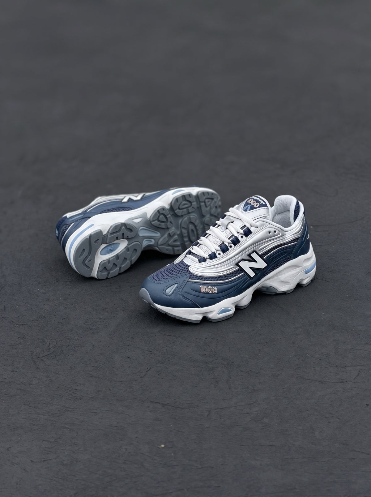 New Balance 1000 Azul Marino Plata