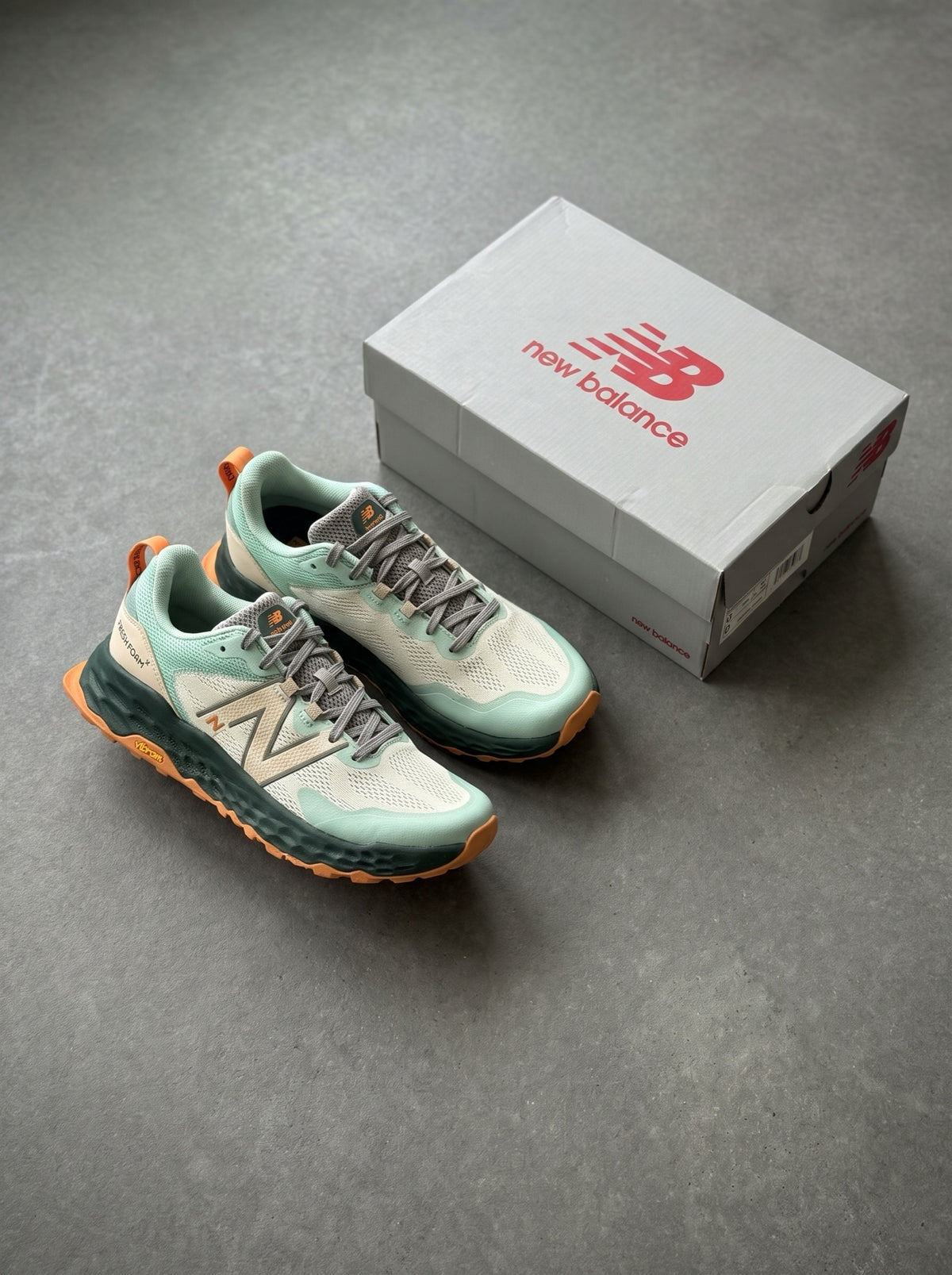 New Balance Fresh Foam X Hierro Verde Menta Crema