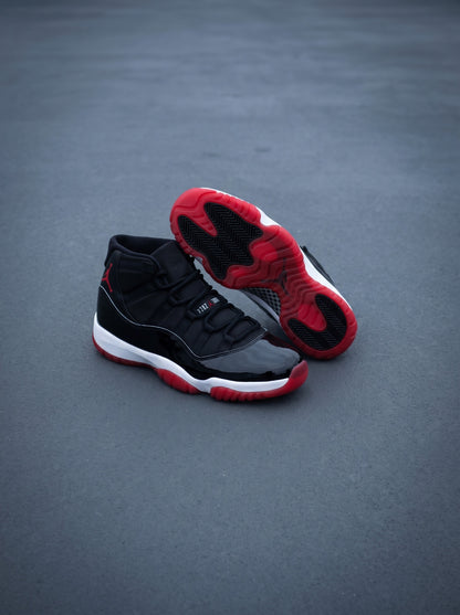 Nike Air Jordan 11 Retro Bred Negra Roja Blanca