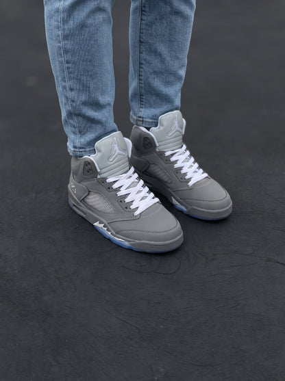 Nike Air Jordan 5 Retro Wolf Grey Gris