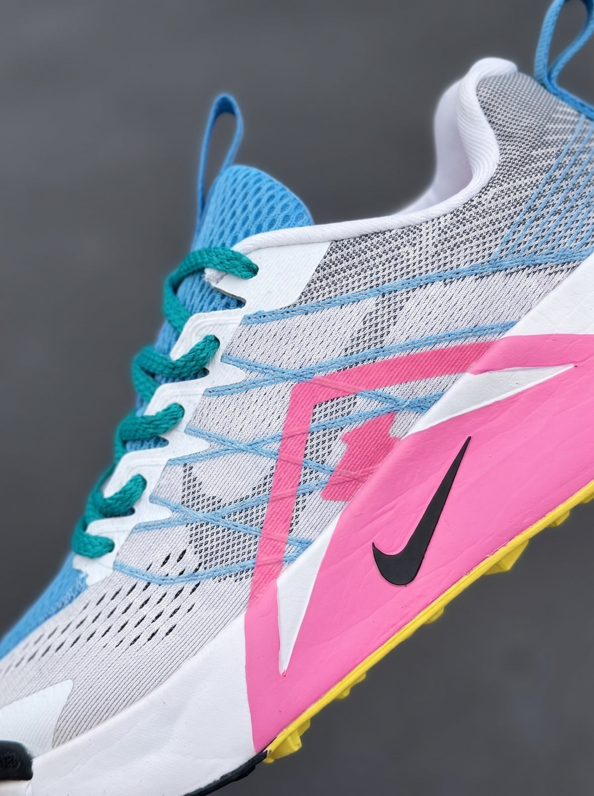 Nike Juniper Trail 2 Blanca Fucsia Azul