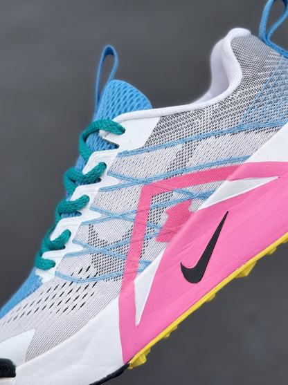Nike Juniper Trail 2 Blanca Fucsia Azul