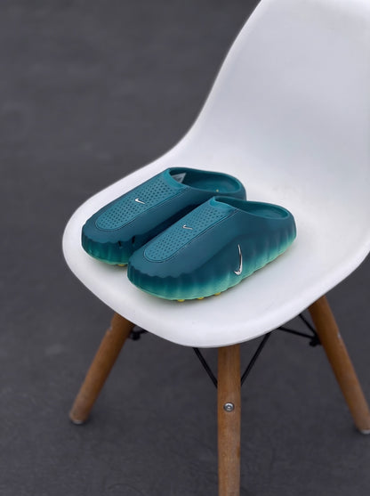Nike Mind 001 Mule Azul Petróleo Verde Amarilla