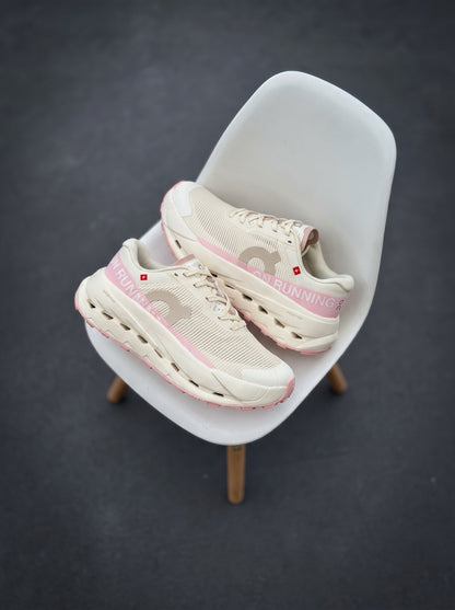 On Cloudsurfer Next Crema Rosa