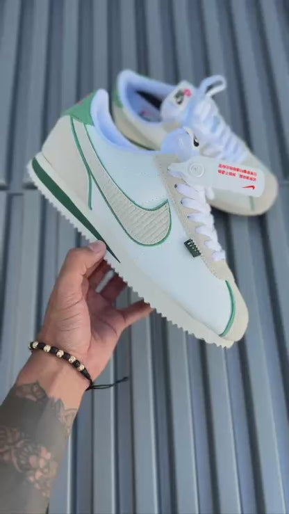 Nike Cortez Blanca Verde