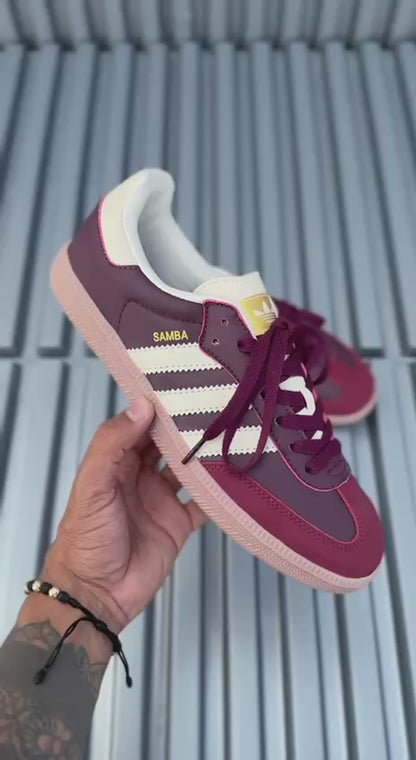 Adidas Samba vino tinto
