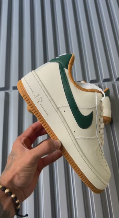 Nike Air Force One Green Cream
